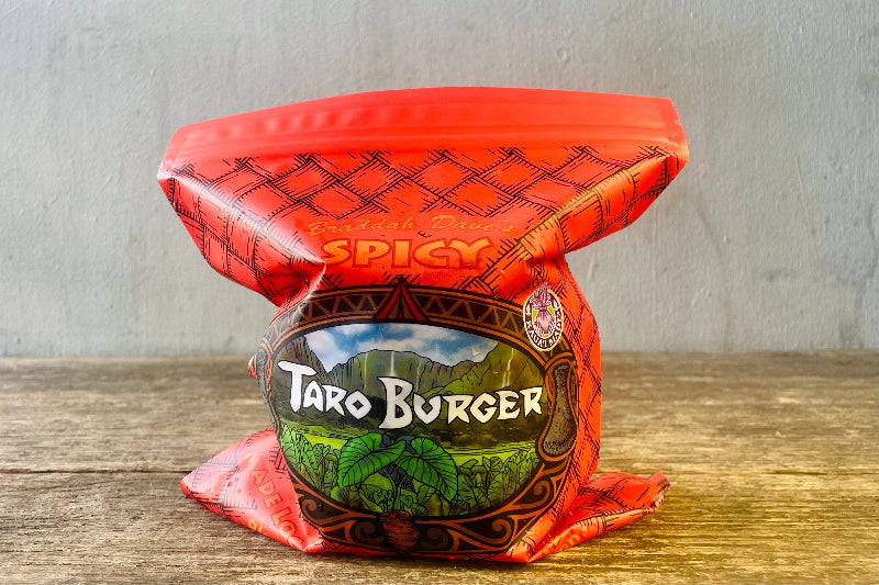 Spicy Taro Burgers