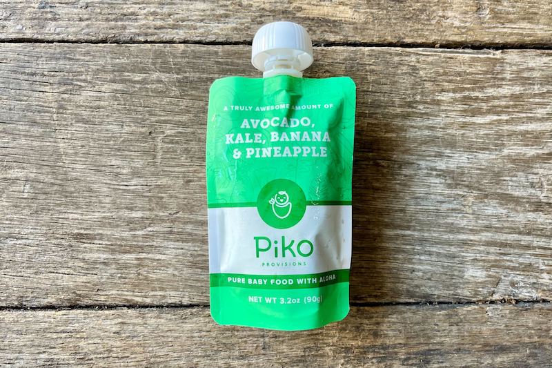 Avocado, Kale, Banana, & Pineapple Baby Food