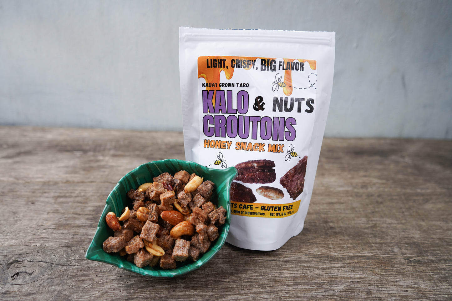 Kalo & Nuts Crouton Snack Mix