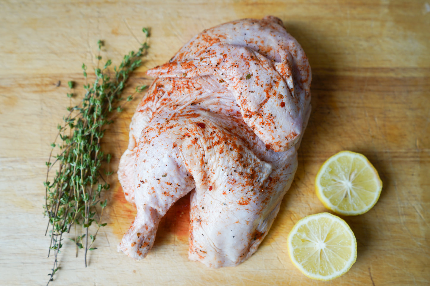 Pasture-Raised Memphis Rub 1/2 Chicken