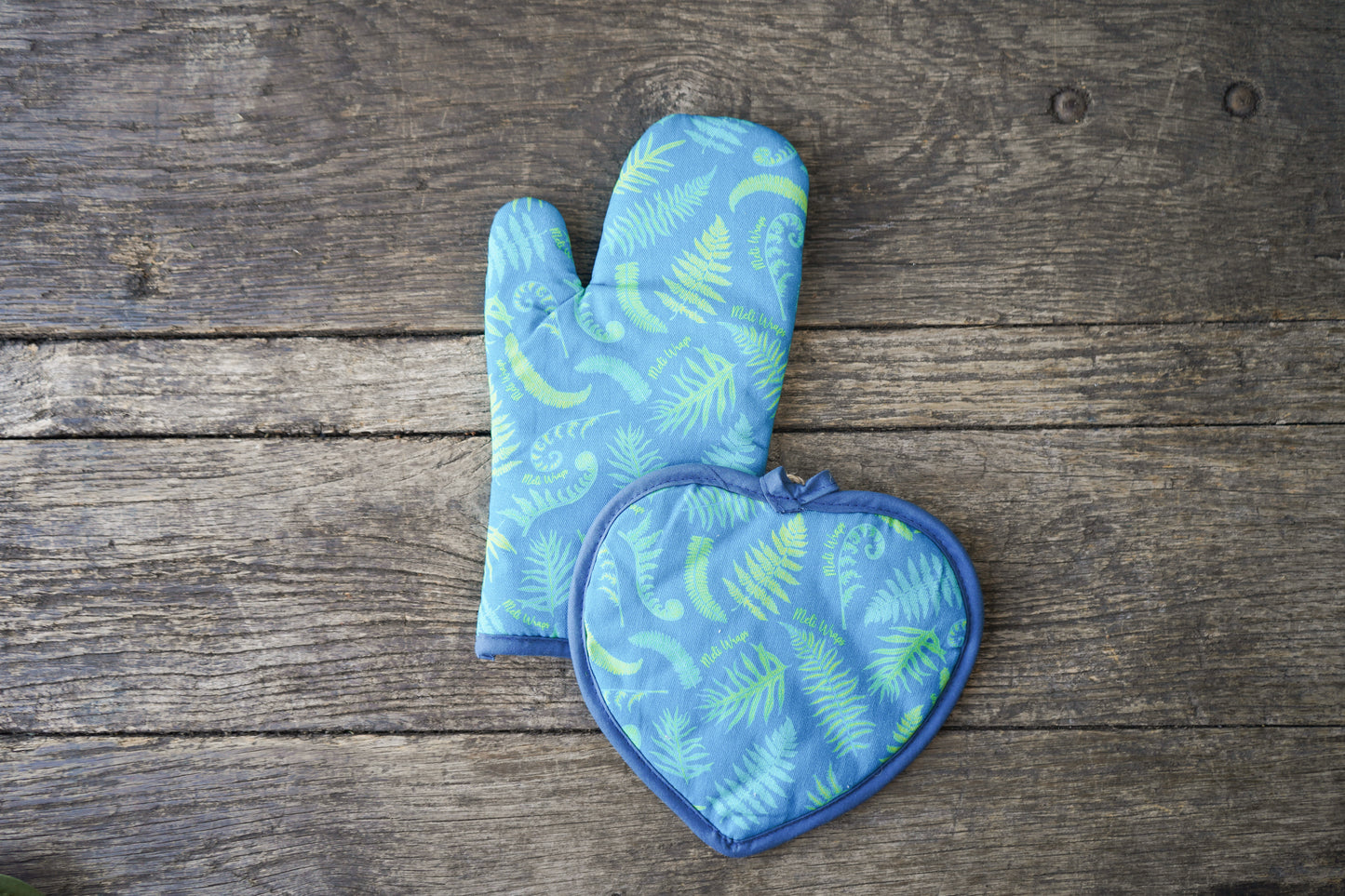 Fern Oven Mitt + Pot Holder