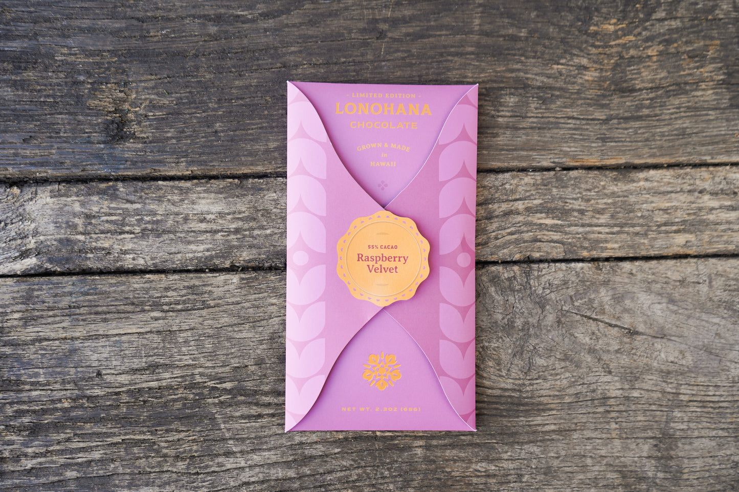 Raspberry Velvet Chocolate Bar