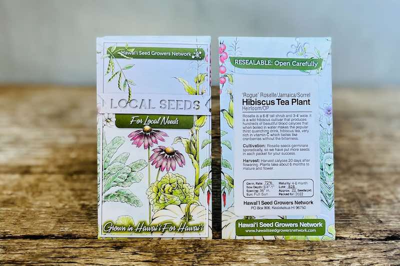 hibiscus rosa sinensis seeds Roselle (Hibiscus) Seeds – Farm Link Hawaiʻi