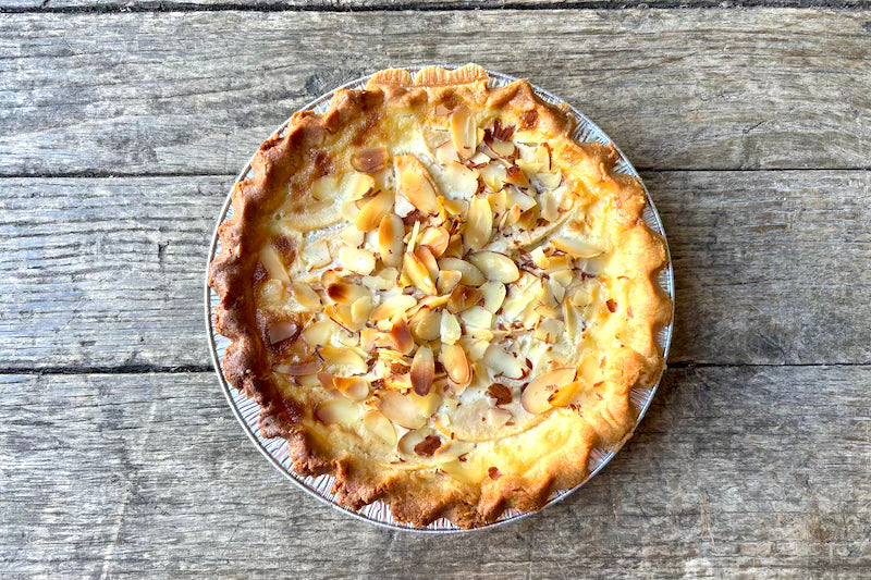 Apple Almondine Cream of Marzipan Tart