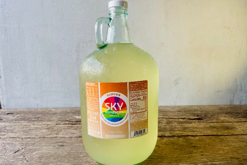 Organic Ginger Kombucha Jug