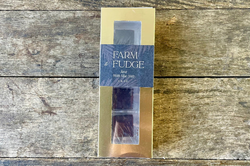 Java Dark Chocolate Coconut Fudge