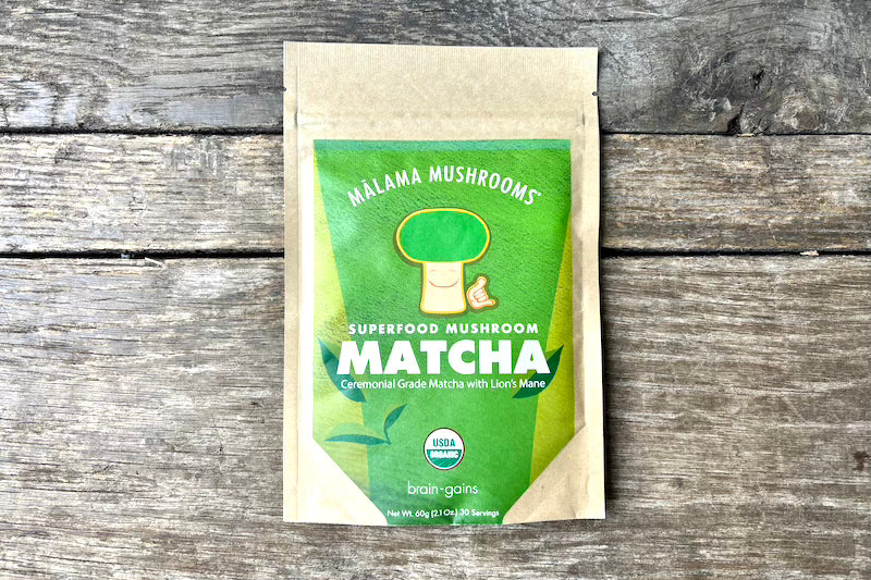 Organic Mushroom Matcha w/ Lion's Mane