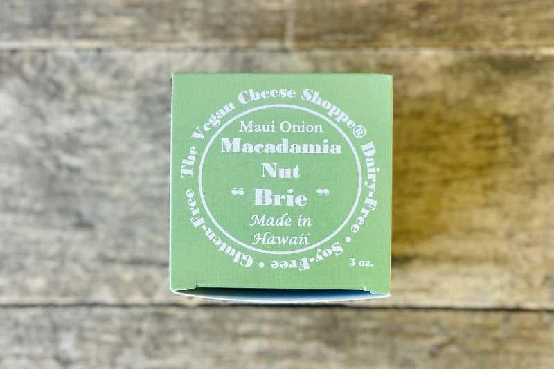 Maui Onion Macadamia Nut "Brie"