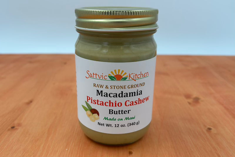 Macadamia Pistachio Cashew Butter