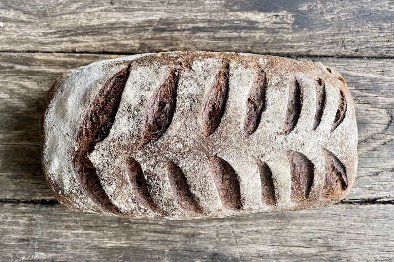 Pumpernickel Pan Loaf (Thursday Delivery)