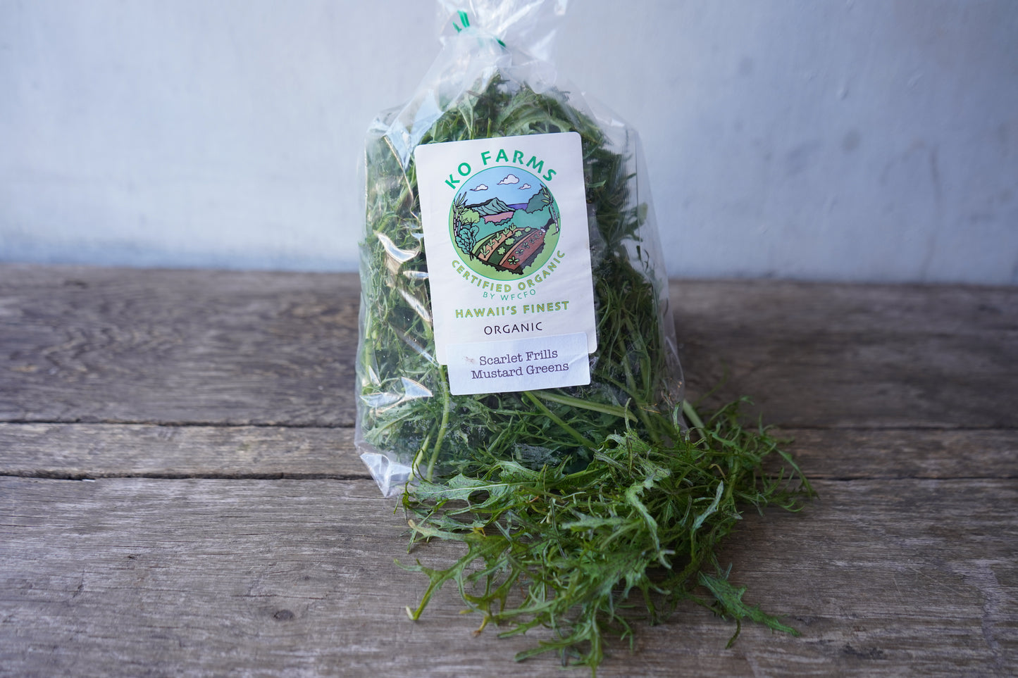 Organic Frilled Mustard Greens