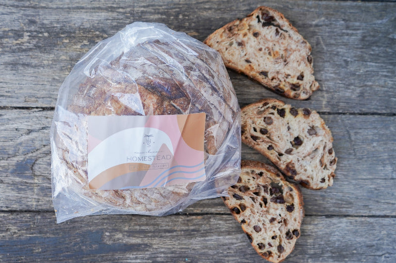 Sliced Cinnamon Raisin Loaf