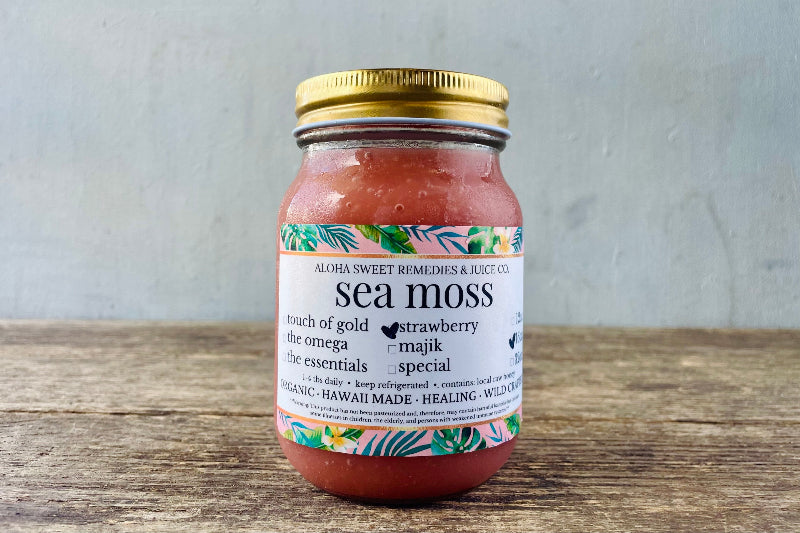 Strawberry Sea Moss Gel