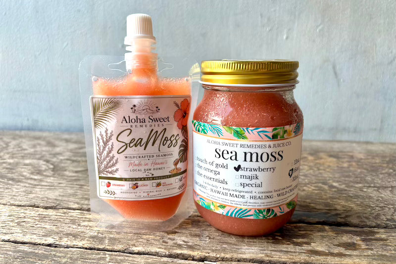 Strawberry Sea Moss Gel