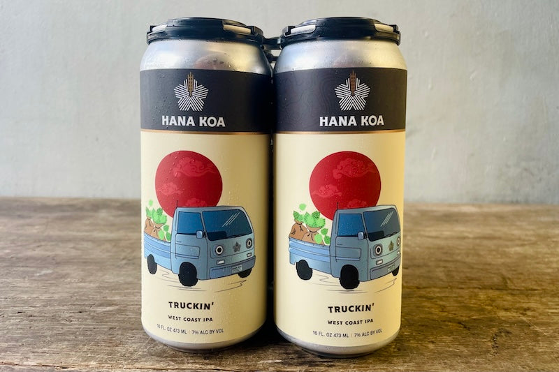 Truckin' West Coast IPA, 4-Pack