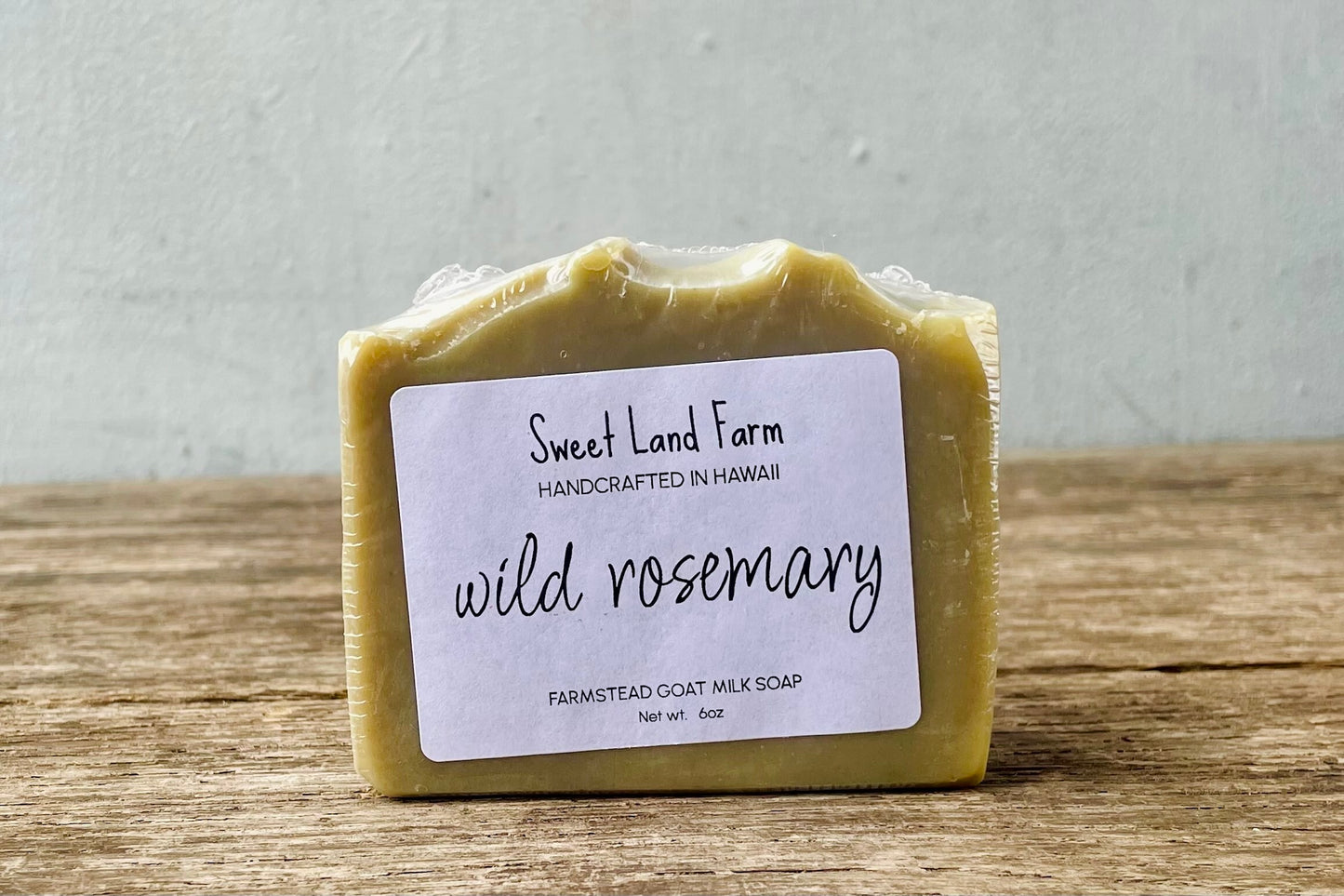 Wild Rosemary Goat Milk Soap