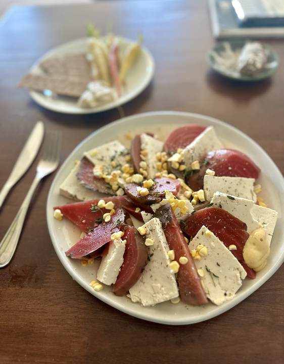 Use What’s in your Fridge Beet Caprese Salad