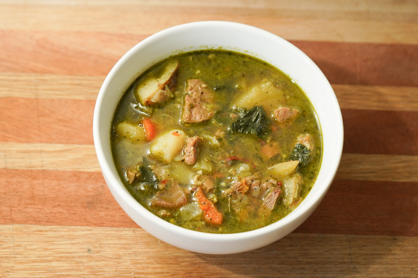 Hawaiian Potato Soup With Sausage