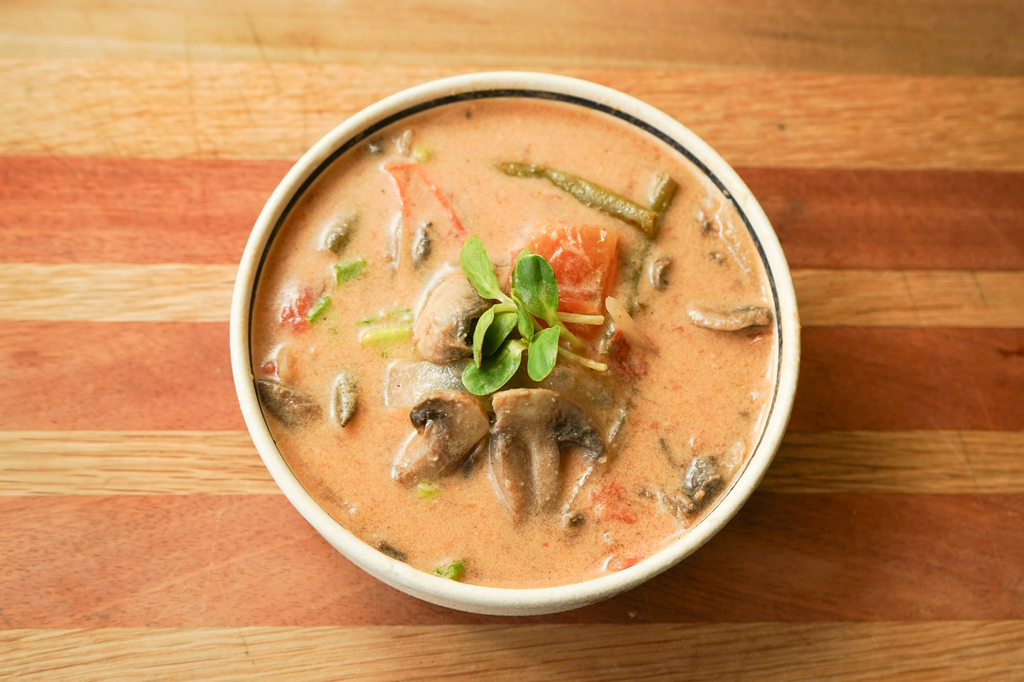 Vegetable Tom Yum Soup
