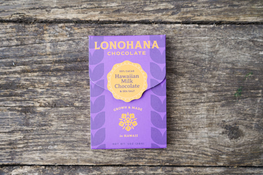 Hawaiian Milk Chocolate & Sea Salt Mini Chocolate Bar