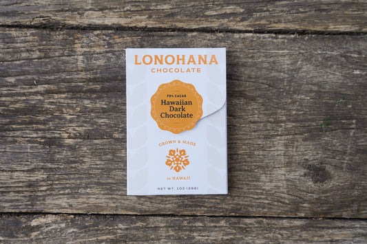 Hawaiian Dark Chocolate Mini Bar, 70%