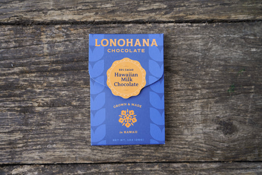 Hawaiian Milk Chocolate Mini Bar, 55%