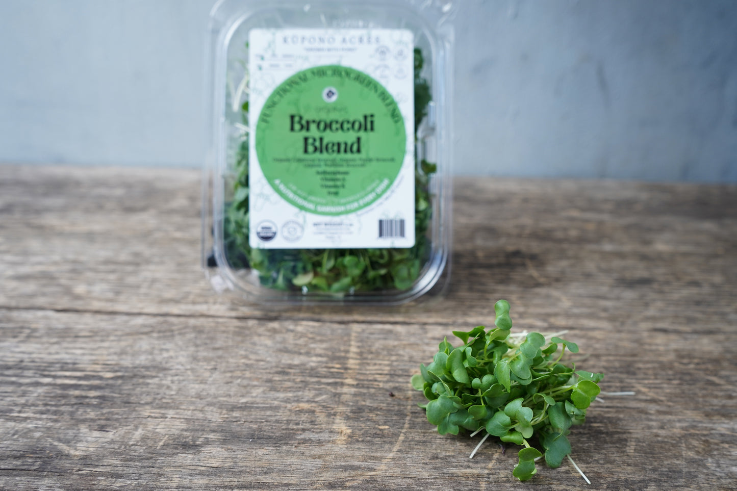 Organic Broccoli Blend Microgreen