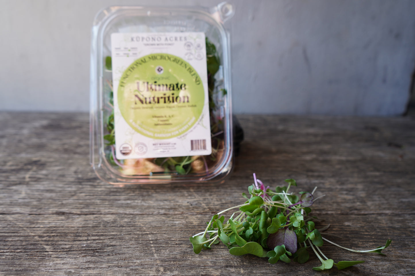 Organic Ultimate Nutrition Microgreen