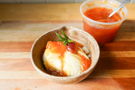 Strawberry Papaya Compote