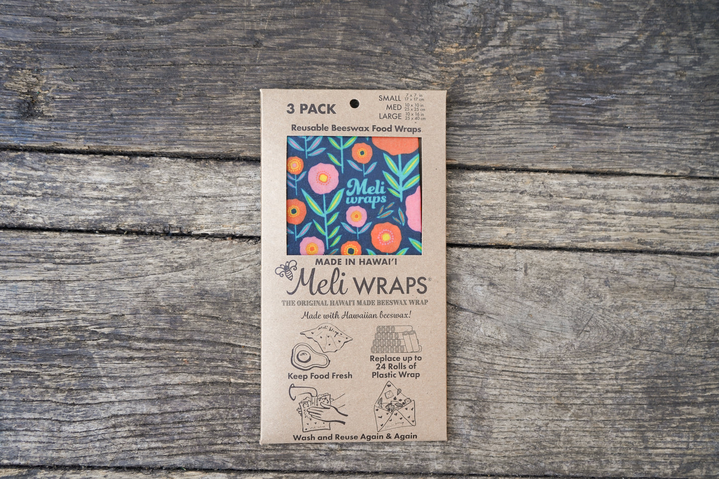 Fall Bloom Beeswax Wraps
