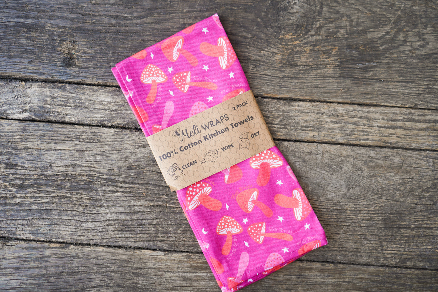 Mushroom Kitchen Towels