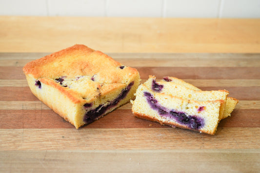 Blueberry Polenta Cake