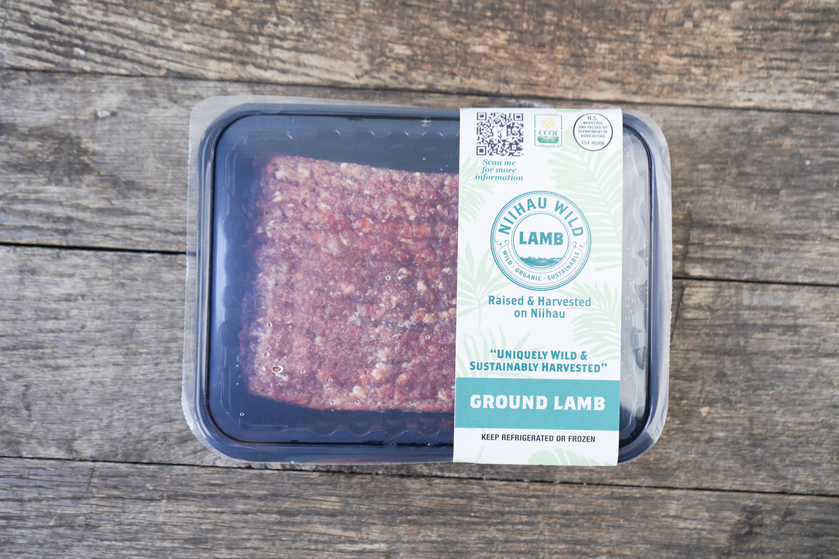 Organic Grass-fed Ground Lamb