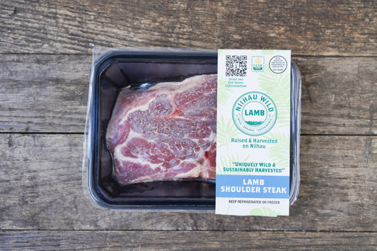 Organic Grass-fed Lamb Shoulder Steak
