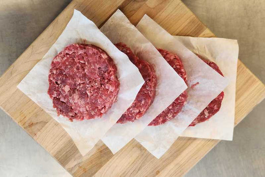 Grass-fed Ground Beef Patties, 4-Pack