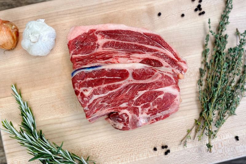 Grass-fed Lamb Blade Chops