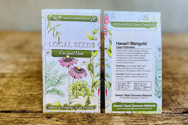 tall marigold seeds Hawaiʻi Marigold Seeds – Farm Link Hawaiʻi
