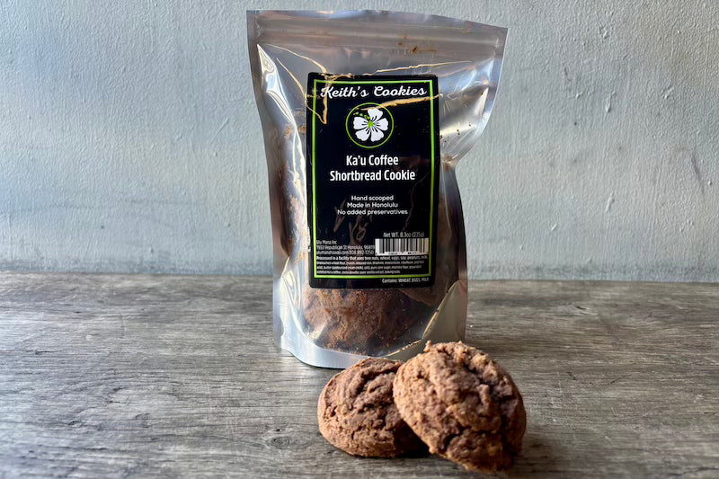 Kaʻu Coffee Shortbread Cookies