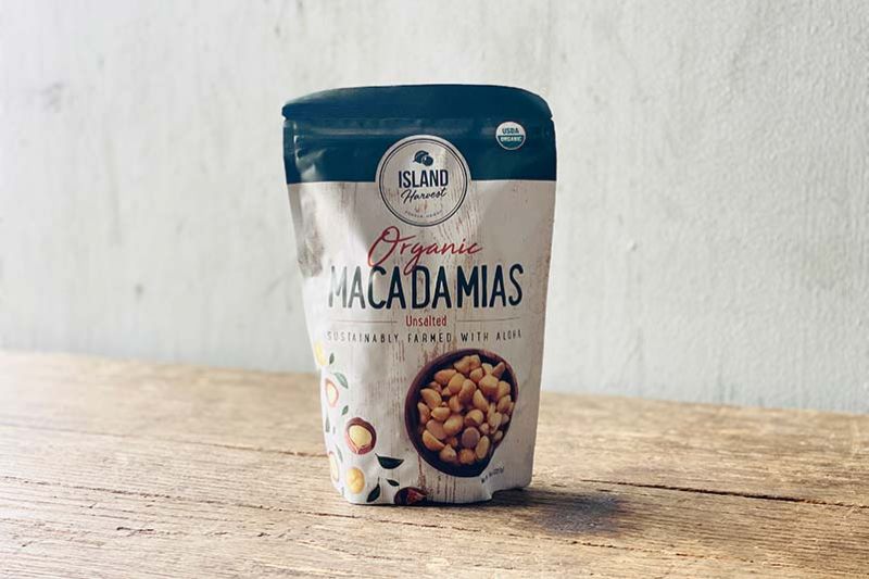 Organic Unsalted Macadamias