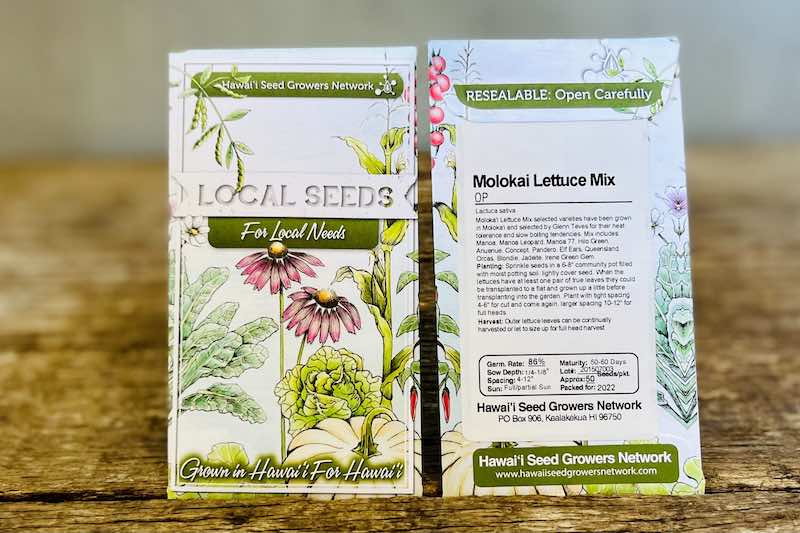 Molokai Lettuce Mix Seeds