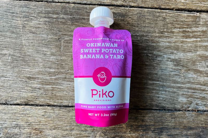 Okinawan Sweet Potato, Banana, & Taro Baby Food