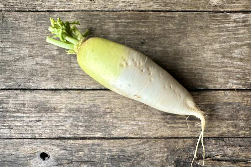 Organic Long White Daikon