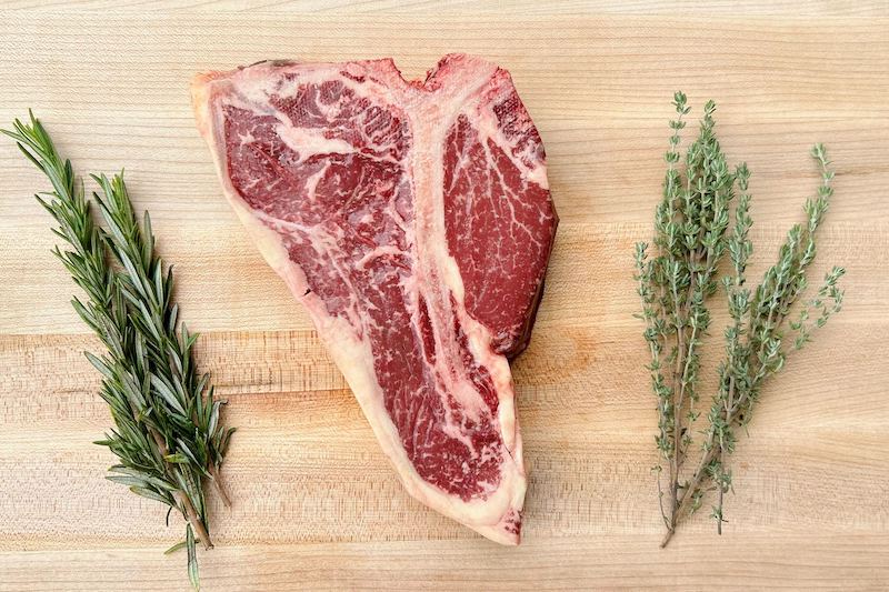 Grass-fed Beef Porterhouse Steak