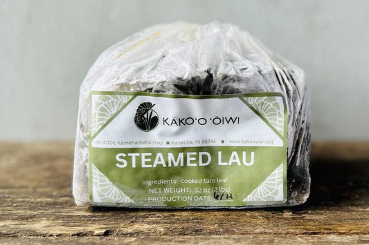 Steamed Lūʻau Leaves - 2 lbs (Frozen)