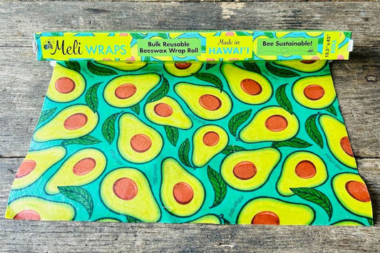 Avocado Beeswax Wrap Roll