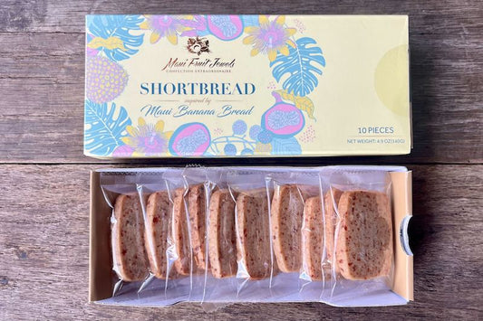 Maui Banana Bread Shortbread 10pc