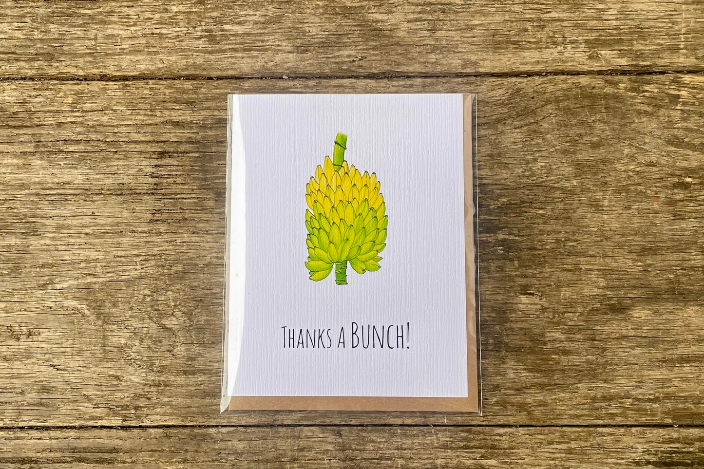 Banana Bunch Card