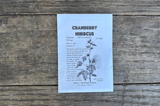 Cranberry Hibiscus Seeds