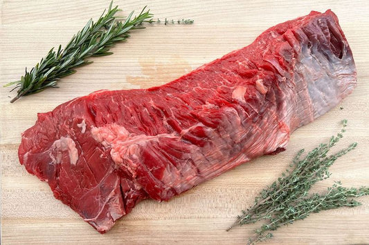Grass-fed Beef Flap Meat - Case