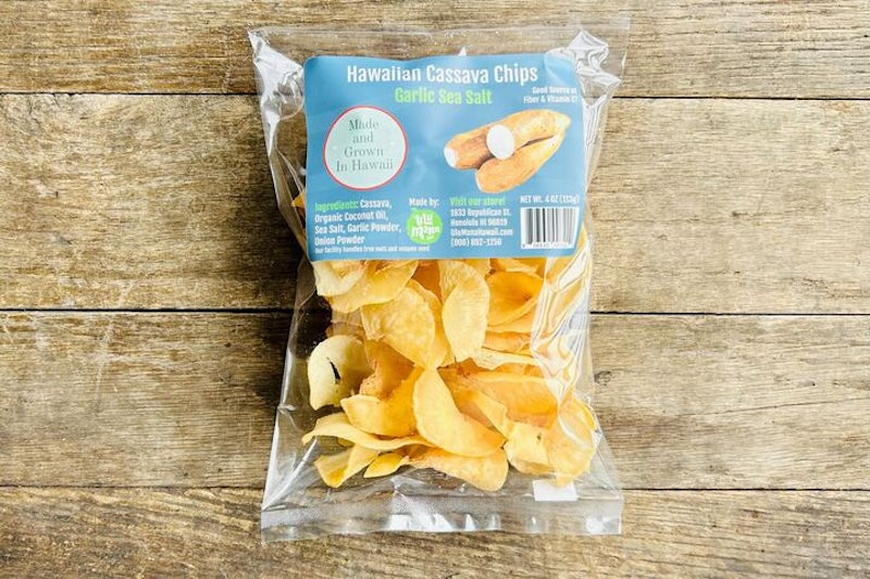 Garlic Sea Salt Cassava Chips (Wholesale)